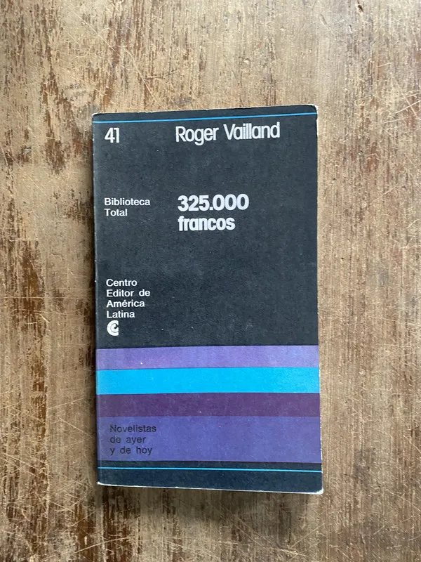 325.000 francos - Vailland Roger (5i7)