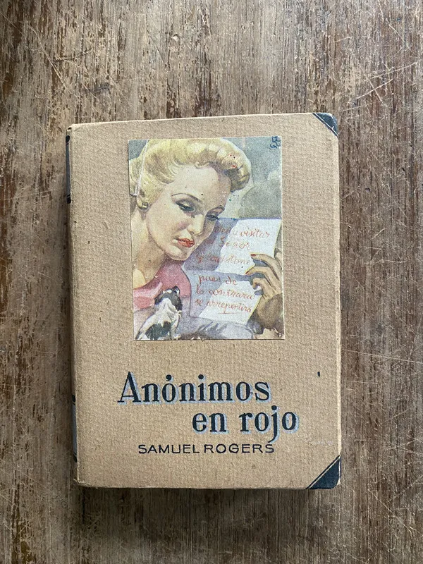 Tapa de Anonimos en rojo - Rogers Samuel (5i7)