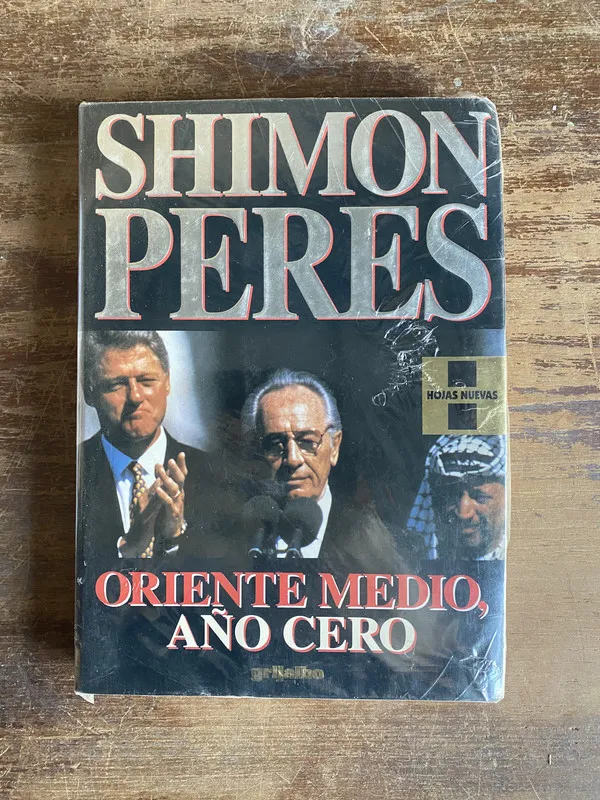 Tapa de Oriente Medio Año Cero - Peres Shimon (4z1)