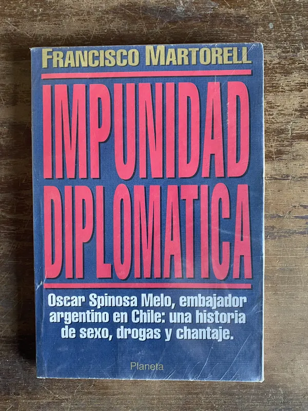 Tapa de Impunidad Diplomatica - Martorell Francisco (4z1)