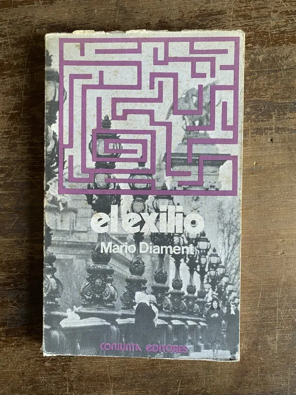 Tapa de El exilio - Diament Mario (5a4)