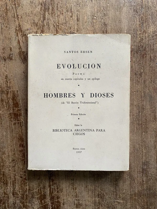 Evolucion. Hombres y Dioses - Ersen Santos (5a3)