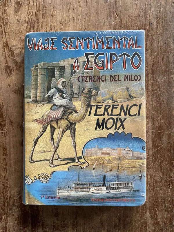 Tapa de Viaje Sentimental a Egipto - Moix Terenci (5a3)