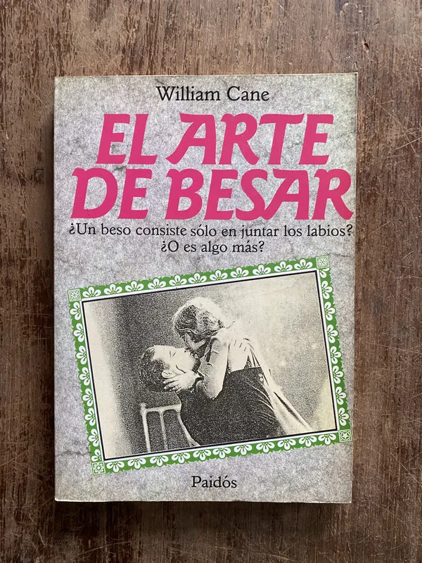 Tapa de El arte de besar - Cane William (5a1)