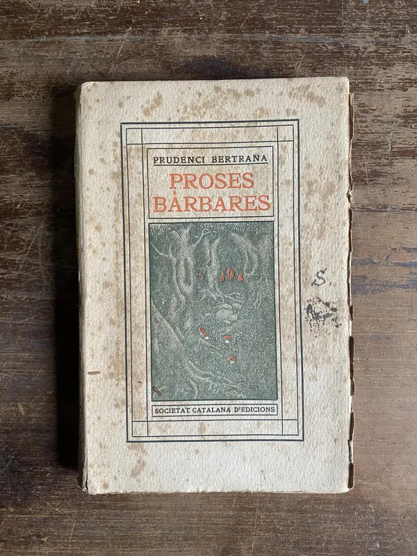 Tapa de Proses Barbares (en catalan) - Bertrana Prudenci (5b2)