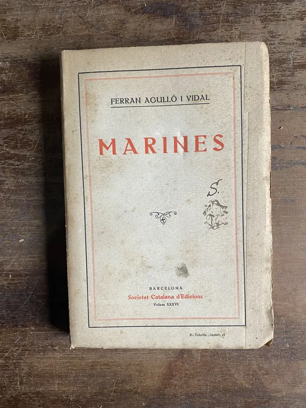 Marines (en catalan) - Agullo i Vidal Ferran (5b2)
