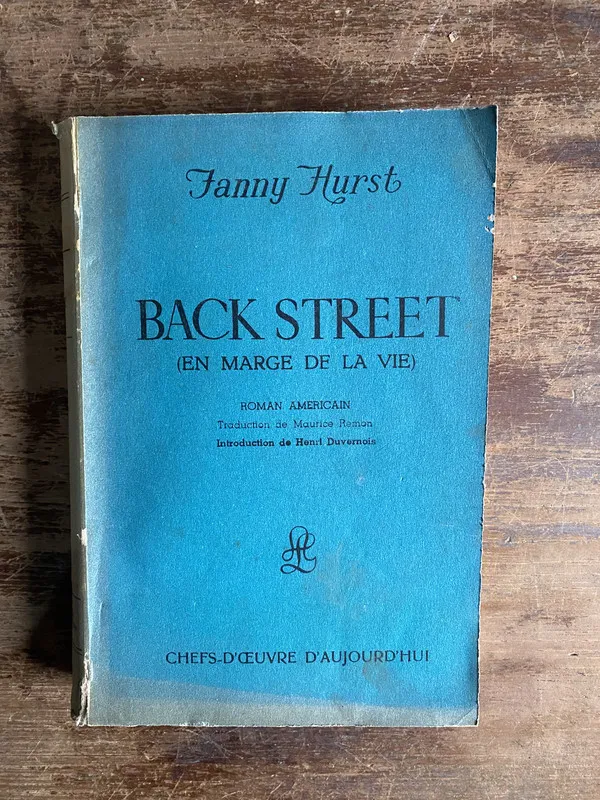 Back Street (En frances) - Hurst Fanny (5b2)