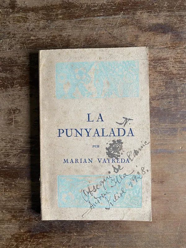Tapa de La Punyalada (en catalan) - Vayreda Marian (5b2)