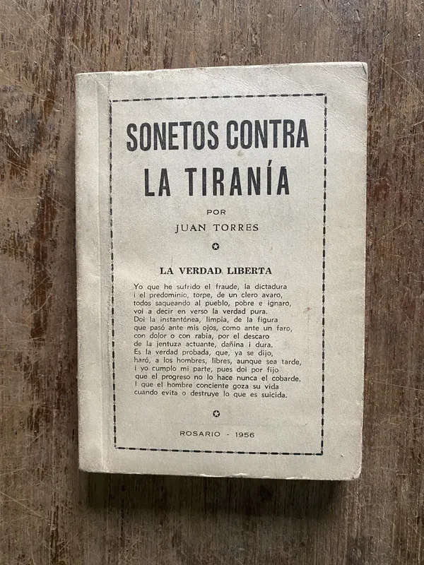 Sonetos contra la tirania - Torres Juan (5b3)
