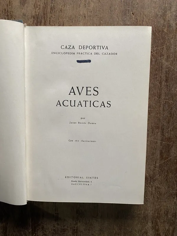 Aves Acuaticas - Reines Daura Jaime (5b3)