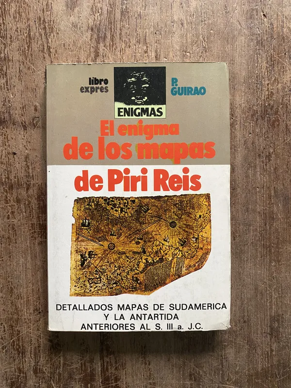Tapa de El enigma de los mapas de Piri Reis - Guirao P. (5b4)