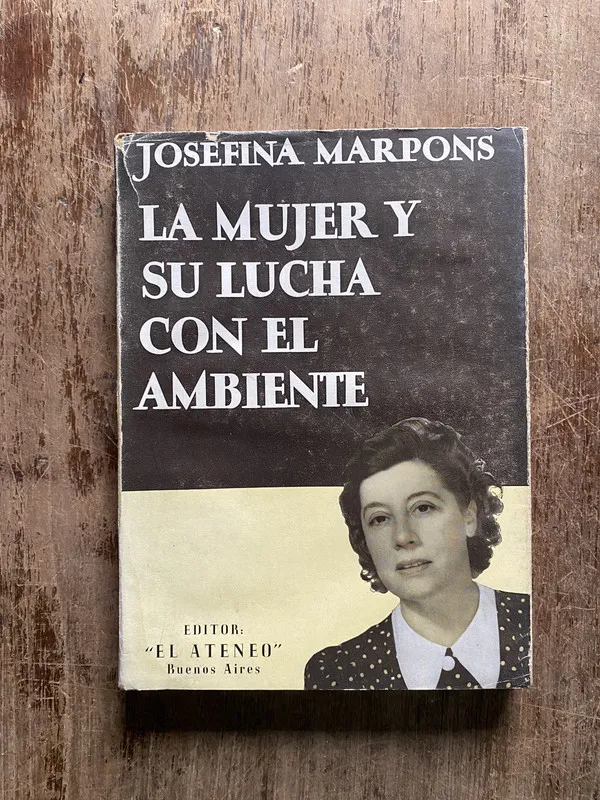Tapa de La mujer y su lucha con el ambiente - Marpons (5b4)