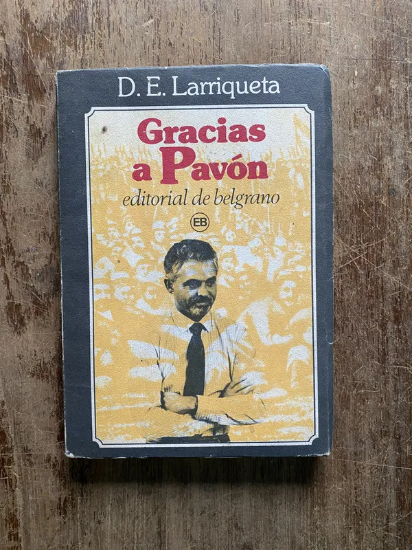 Tapa de Gracias a Pavon - Larriqueta D. E. (5b4)