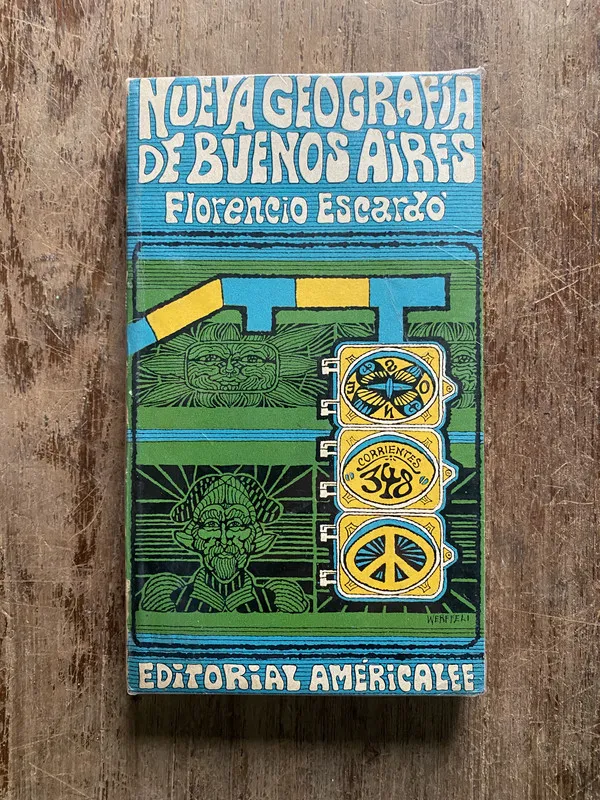 Tapa de Nueva Geografia de Buenos Aires - Escardo Florencio (5b4)