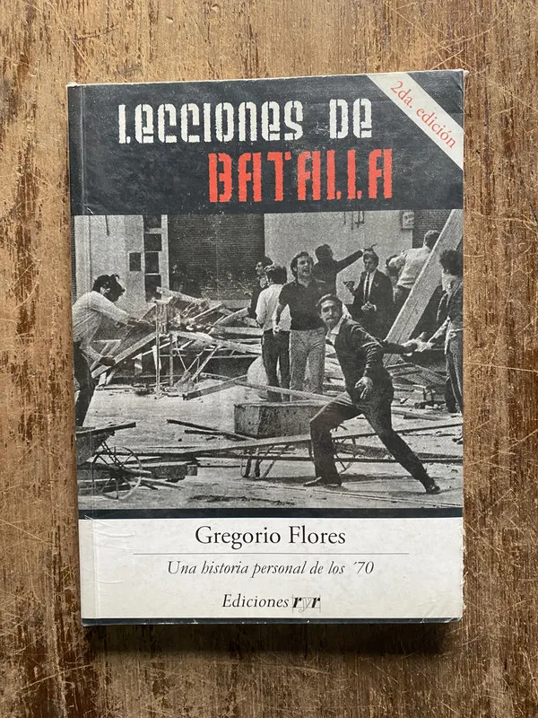 Lecciones de batalla - Flores Gregorio (5b5)
