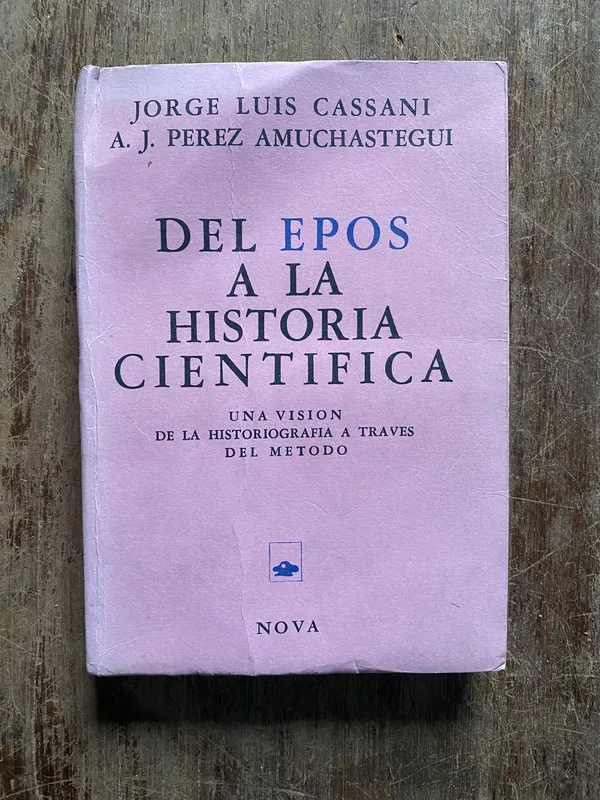 Del epos a la historia cientifica - Cassani (5b5)