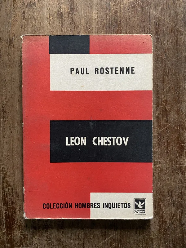 Leon Chestov - Rostenne Paul (5b1)