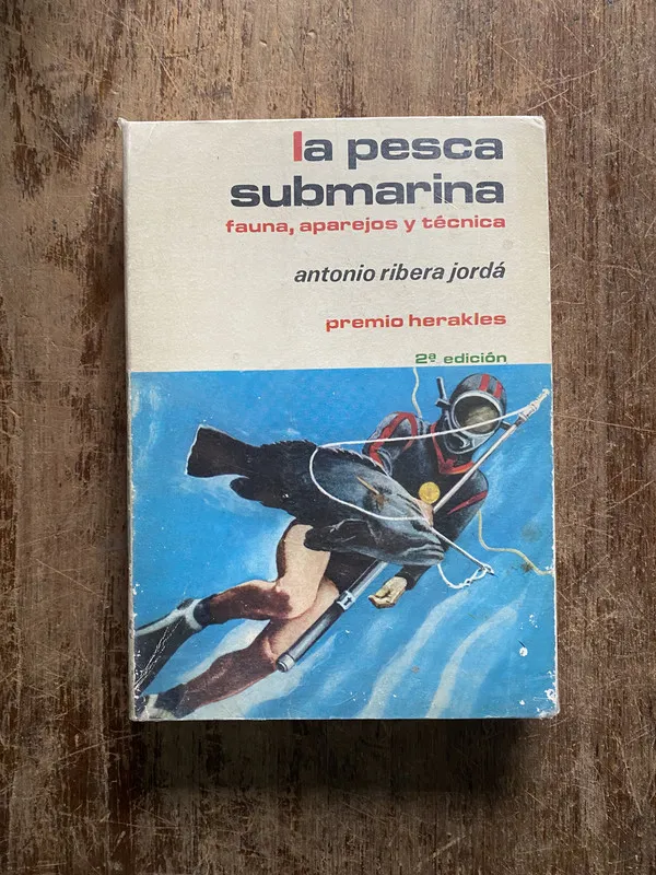 Tapa de La pesca submarina - Ribera Jorda Antonio (5b1)