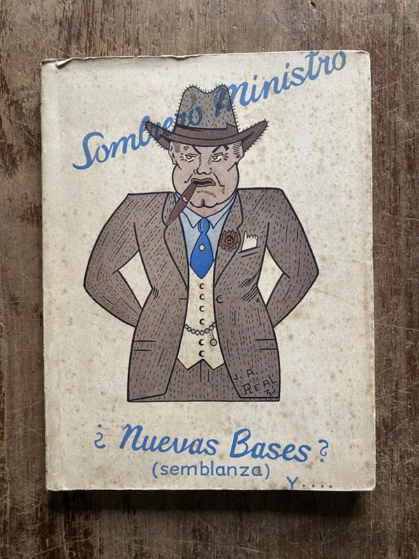 Tapa de Sombrero Ministro - Ernesto de Lio (5b1)