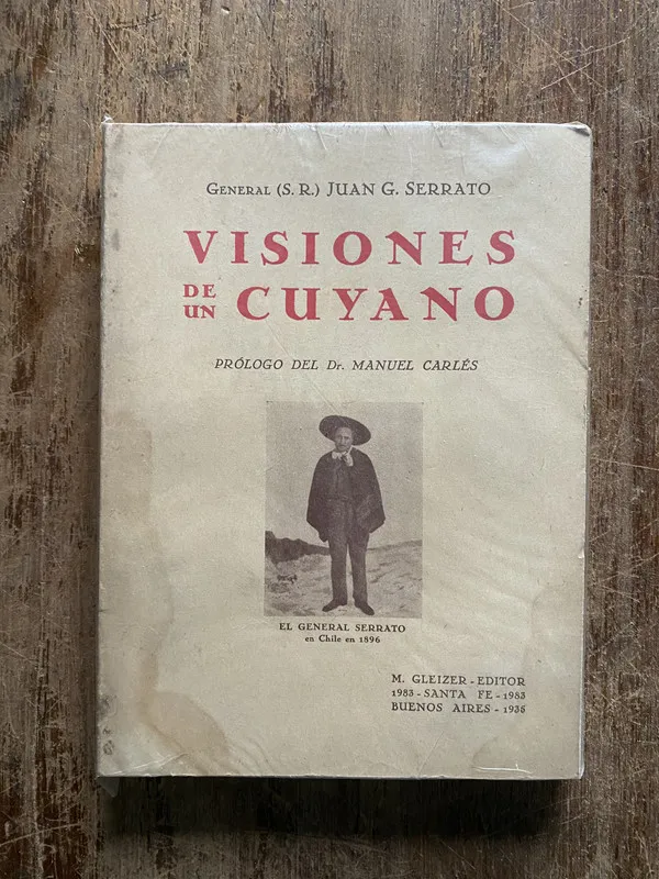 Tapa de Visiones de un Cuyano - Serrato Juan G. (5b1)