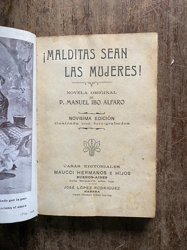 Tapa de ¡Malditas sean las mujeres! - Ibo Alfaro Manuel (5b1)