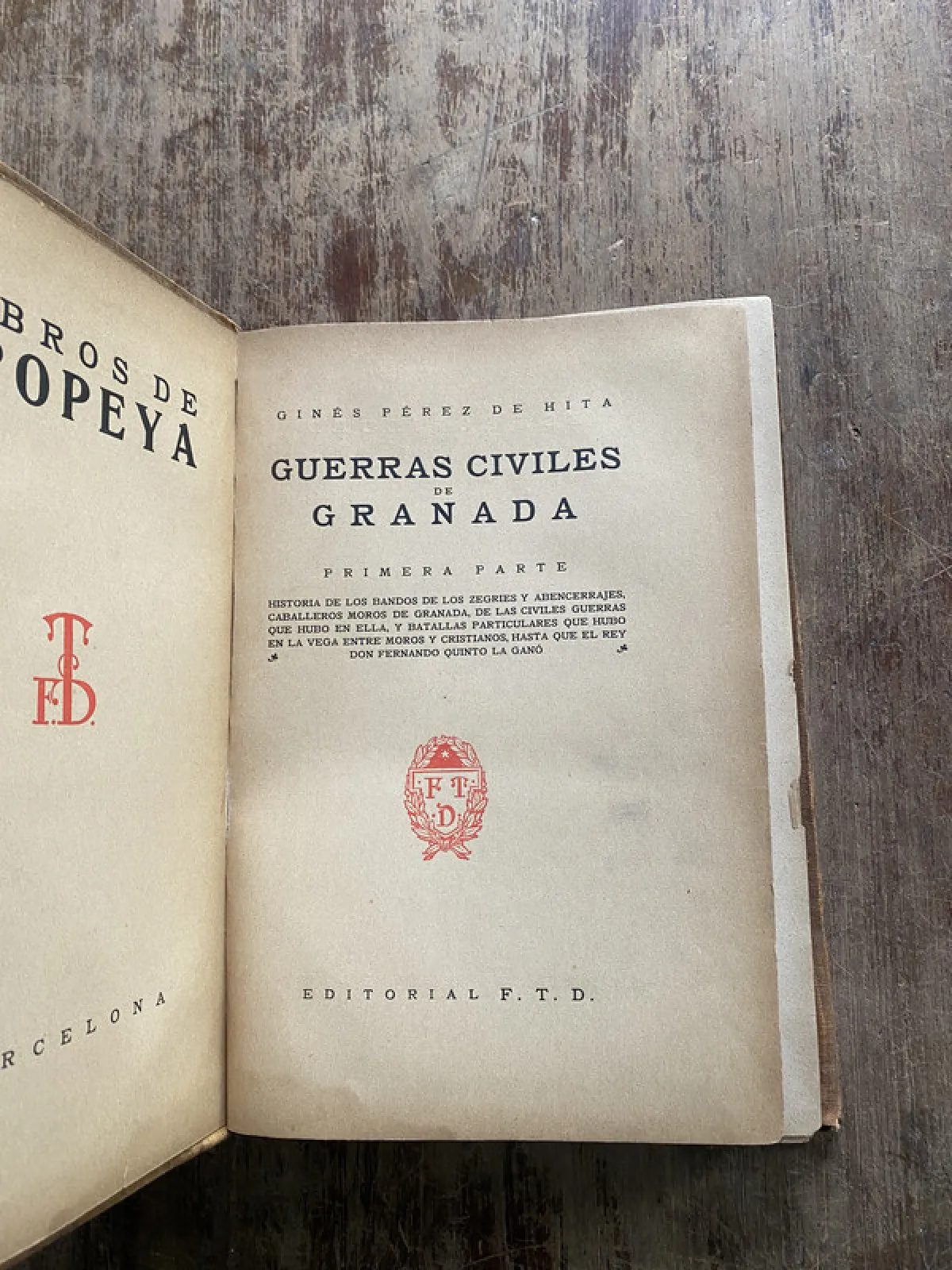 Guerras Civiles de Granada - Perez de Hita Gines (4z7)