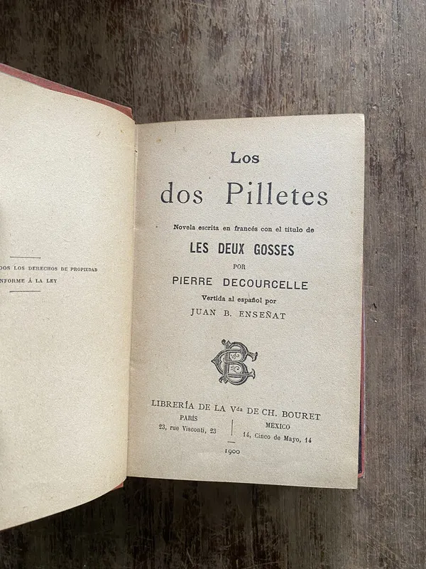 Tapa de Los dos Pilletes - Decourcelle Pierre (4z7)