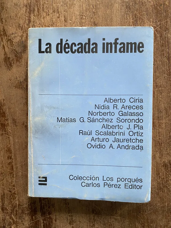 La decada infame - Ciria A. (4z7)