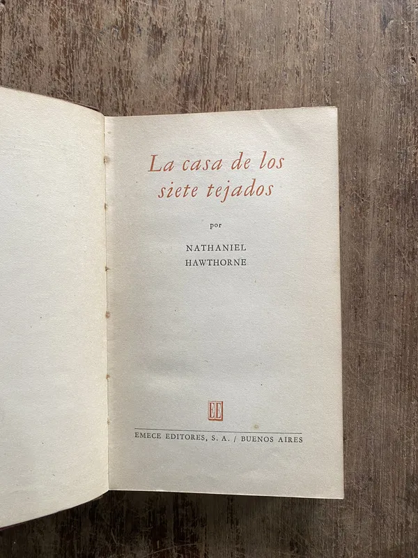 La casa de los siete tejados - Hawthorne Nathaniel (4z7)