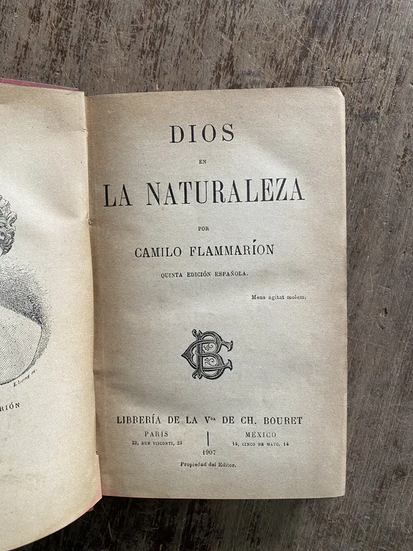 Dios en la Naturaleza - Flammarion Camilo (4z7)