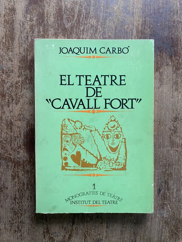 Tapa de El Teatre de 'Cavall Fort' (en catalan) - Carbo (4z7)