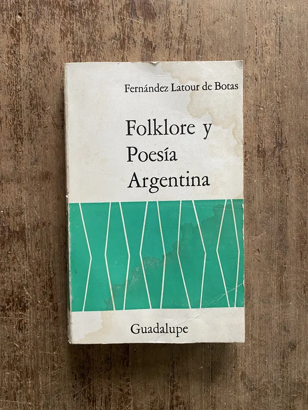 Folklore y Poesia - Fernandez Latour de Botas (5b6)