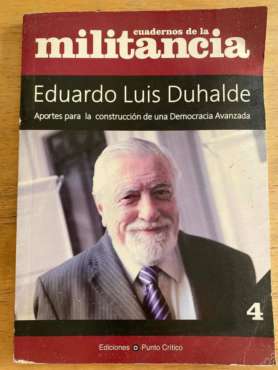 Aportes Para La Construccion De Una Democracia- Duhalde (k4)