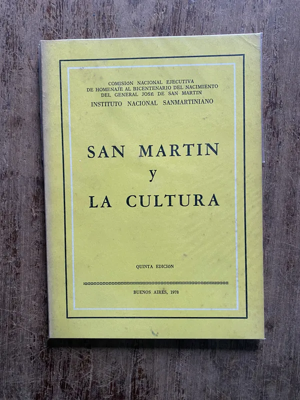 San Martin y la Cultura - (5h3)