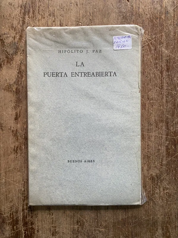 La puerta entreabierta - Paz Hipolito J. (5h3)