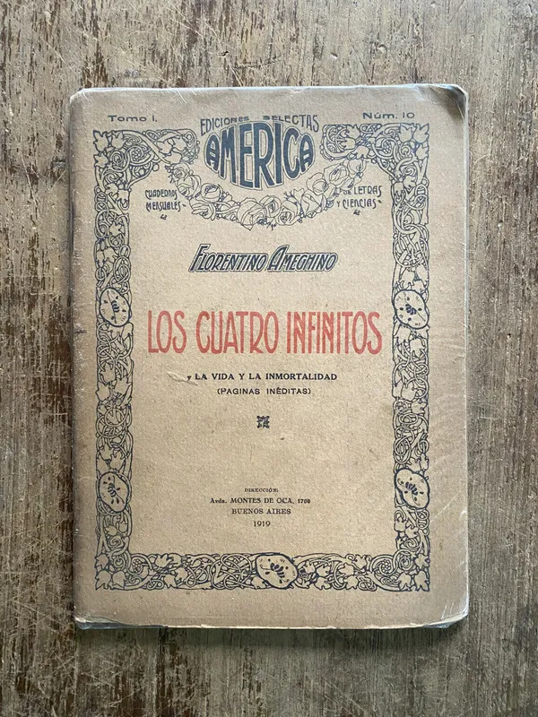 Los cuatro infinitos - Ameghino Florentino (5h3)
