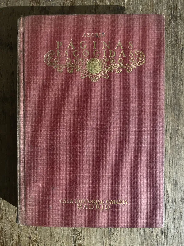 Paginas Escogidas - Azorin (5h5)