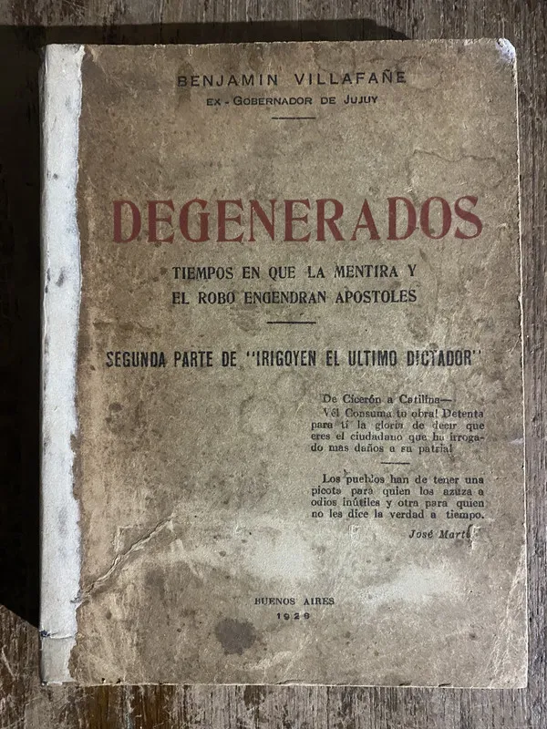Degenerados - Villafañe Benjamin (5h5)