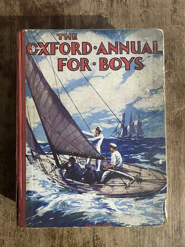 Tapa de The Oxford Annual for Boys - Strang Herbert (5h5)