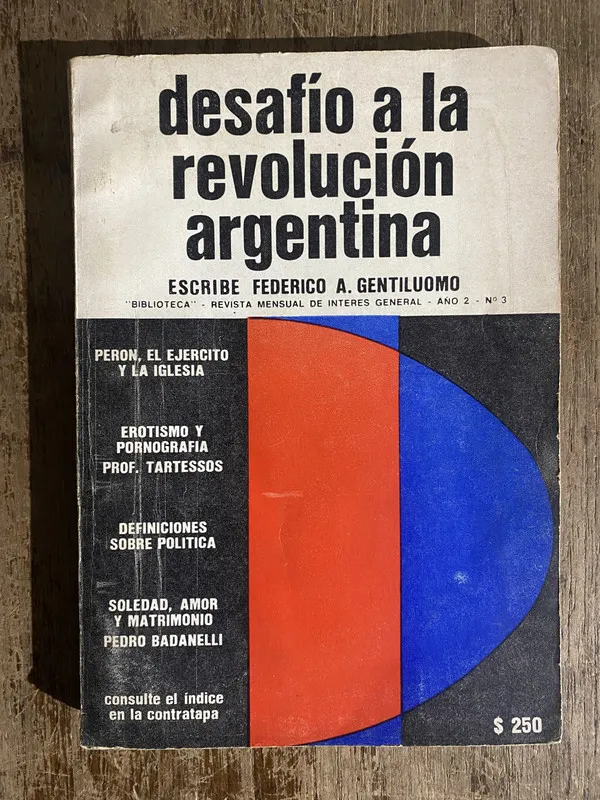 Desafio a la revolucion argentina - Gentiluomo (5h5)