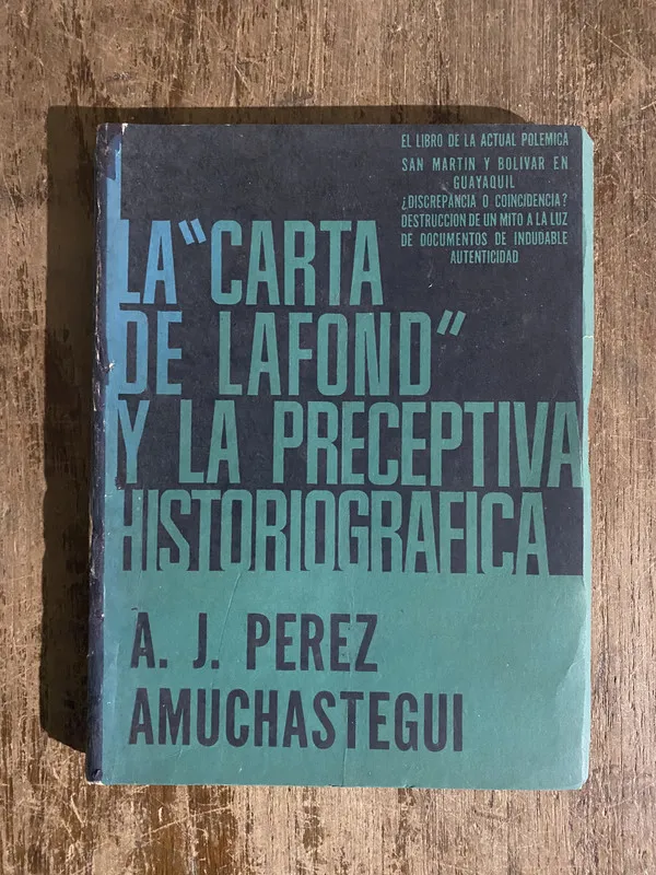 La 'Carta de Lafond' y la - Perez Amuchastegui (5h5)