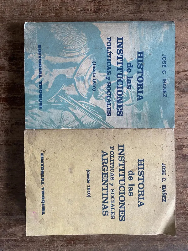 Tapa de Historia de las instituciones politicas y - Ibañez (4z7)