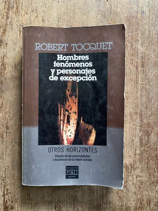 Tapa de Hombres fenomenos y personajes de excepcion - Tocquet (5g5)