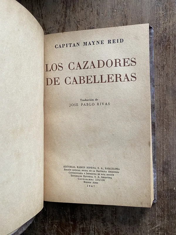 Los cazadores de cabelleras - Reid Mayne (Capitan) (5g6)