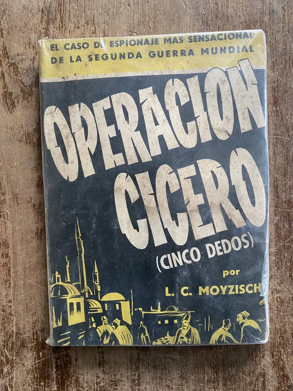 Tapa de Operacion Cicero - Moyzisch L. C. (5g6)