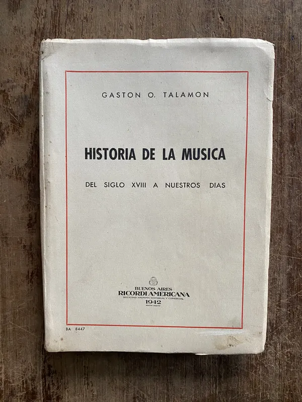 Historia de la Musica - Talamon Gaston O. (5g6)