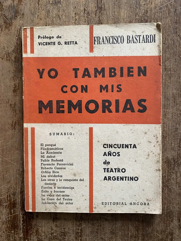 Yo tambien con mis memorias - Bastardi Francisco (5f2)