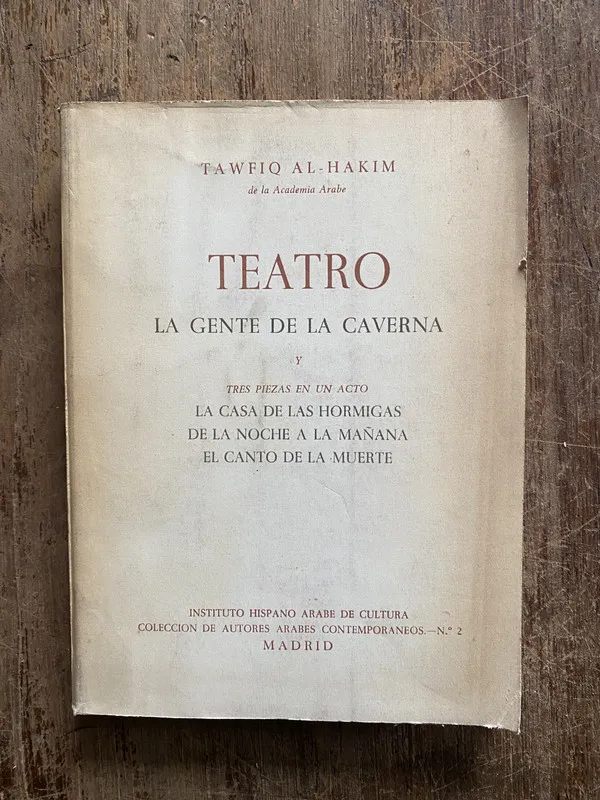 Teatro - Al-Hakim Tawfiq (5f2)