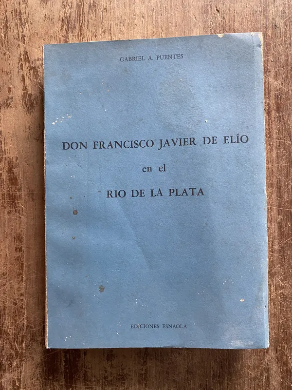 Don Francisco Javier de Elio en el Rio de la - Puentes (5f2