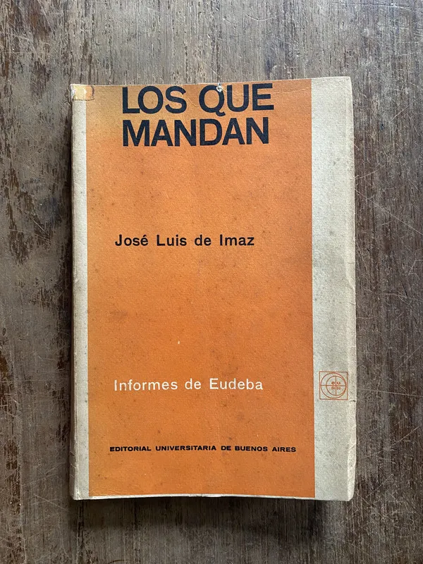 Los que mandan - de Imaz Jose Luis (5f2)